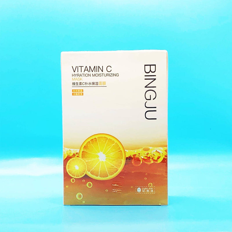 Vitamin C Brightening Sheet Mask (5pc set) Skin Care - Mona Beauty USA